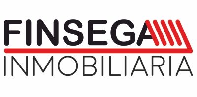 Finsega Inmobiliaria Sada (A Coruña) Logo de Finsega Inmobiliaria con texto en rojo y negro.